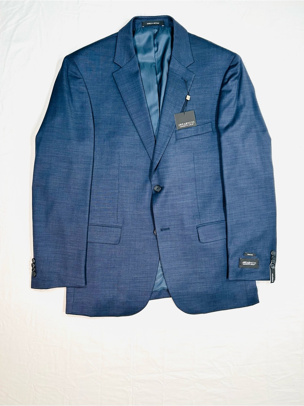 NWT Kenneth Cole Awearness Slim Fit Suit Jacket (Jacket Only)